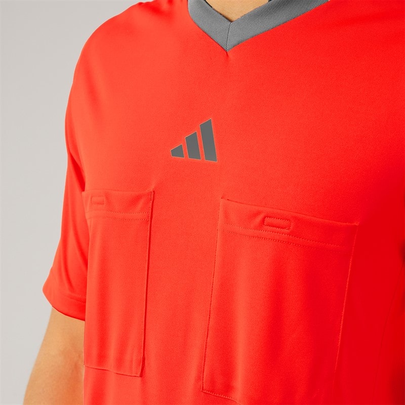 adidas Herre Referee 22 Trøje Appleseed/Solar Red Appleseed.Solar Red - Billede 3