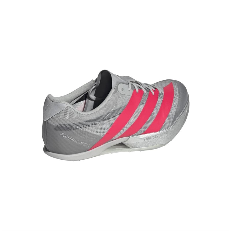 adidas Adizero Prime SP4 Sprint Løbesko med pigge Grey Two/Lucid Red/Silver Metallic - Billede 3