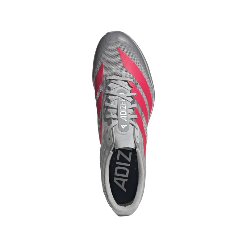 adidas Adizero Prime SP4 Sprint Løbesko med pigge Grey Two/Lucid Red/Silver Metallic - Billede 4