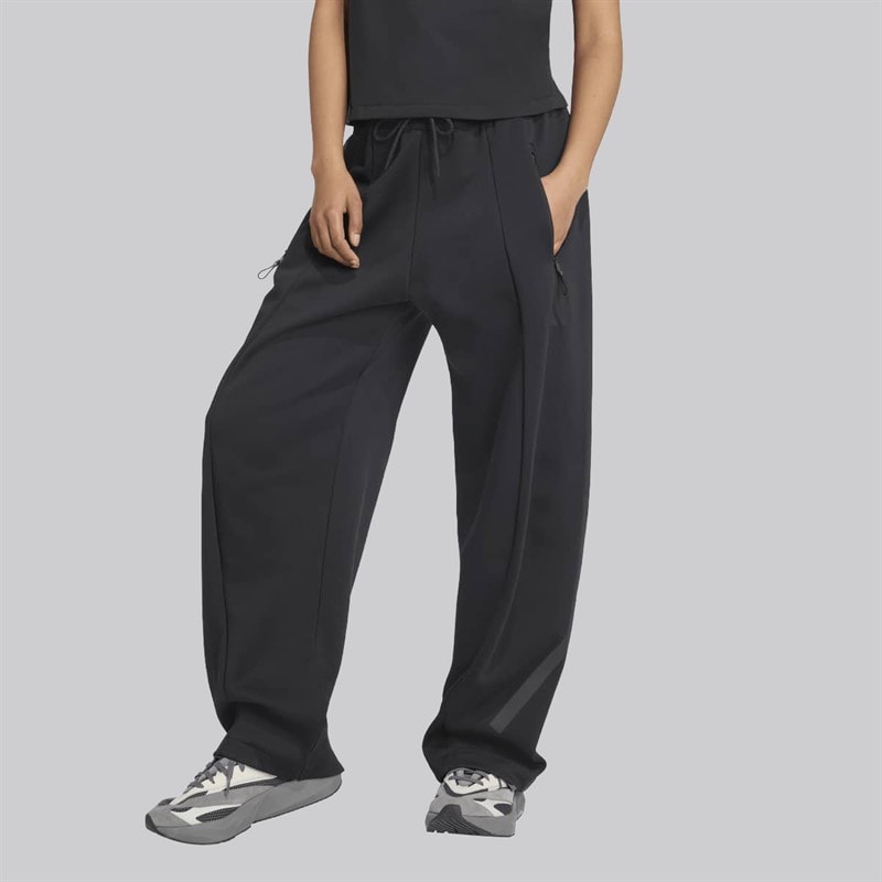 adidas Dame Z.N.E Open Hem Træningsbukser Sort - Billede 1
