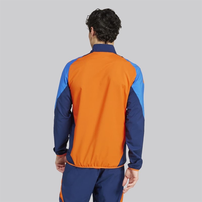 adidas Herre JFC Juventus Tiro 24 Konkurrence Præsentations Tracktop Team Orange - Billede 2