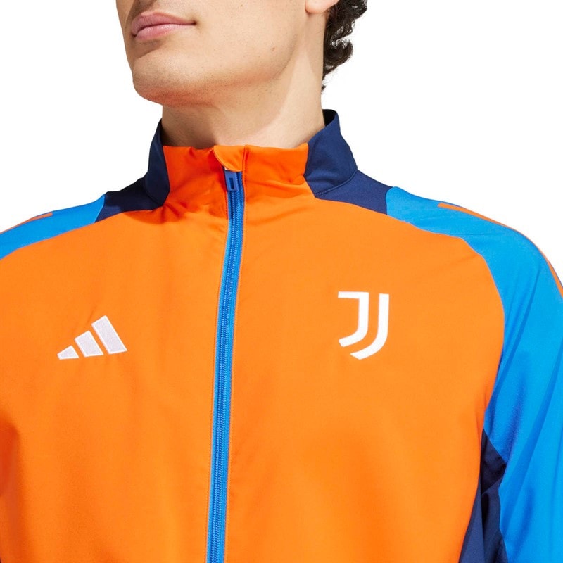 adidas Herre JFC Juventus Tiro 24 Konkurrence Præsentations Tracktop Team Orange - Billede 3