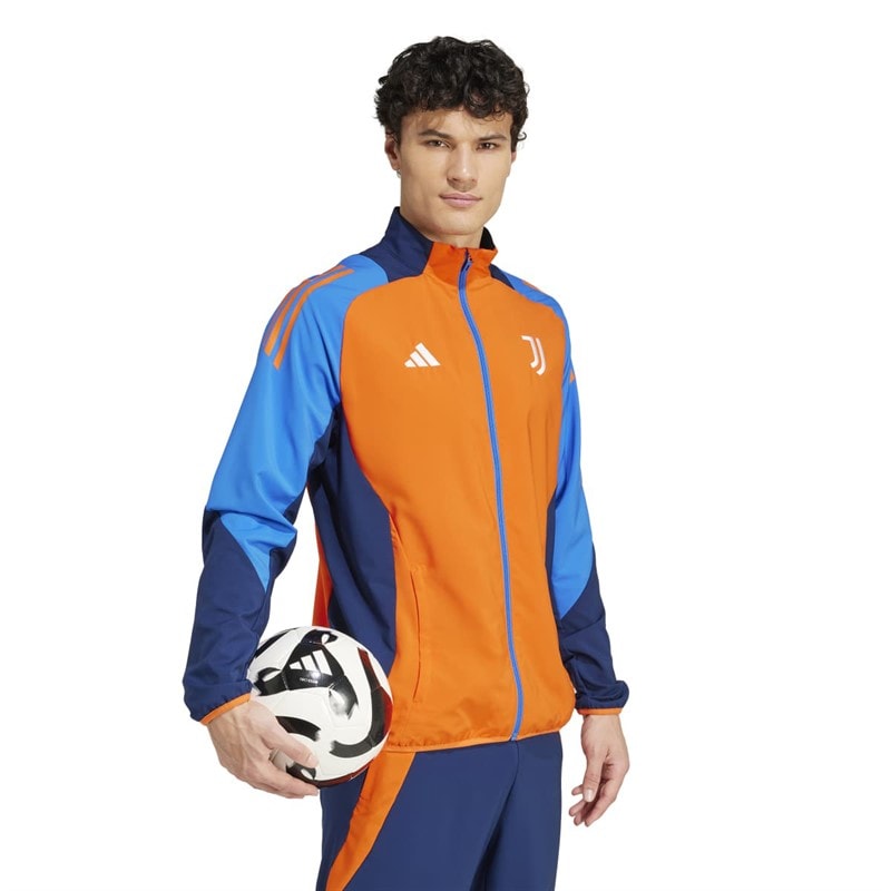 adidas Herre JFC Juventus Tiro 24 Konkurrence Præsentations Tracktop Team Orange - Billede 5
