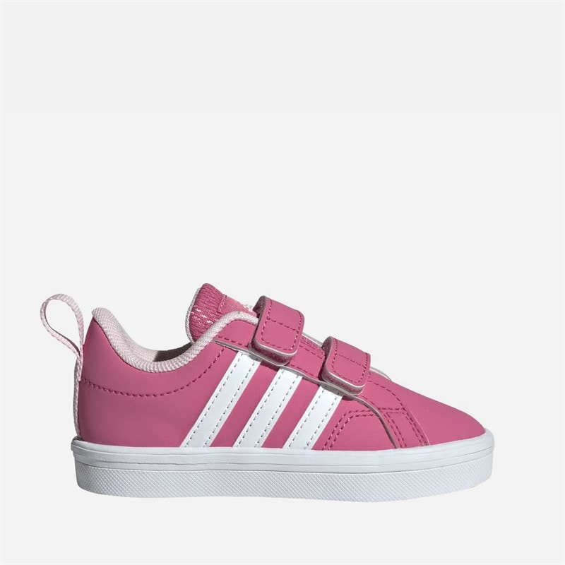 adidas Baby Piger VS Pace 2.0 Velcro Træningssko Pink Fusion/Cloud White/Clear Pink