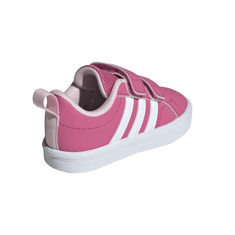 adidas Baby Piger VS Pace 2.0 Velcro Træningssko Pink Fusion/Cloud White/Clear Pink - Billede 3