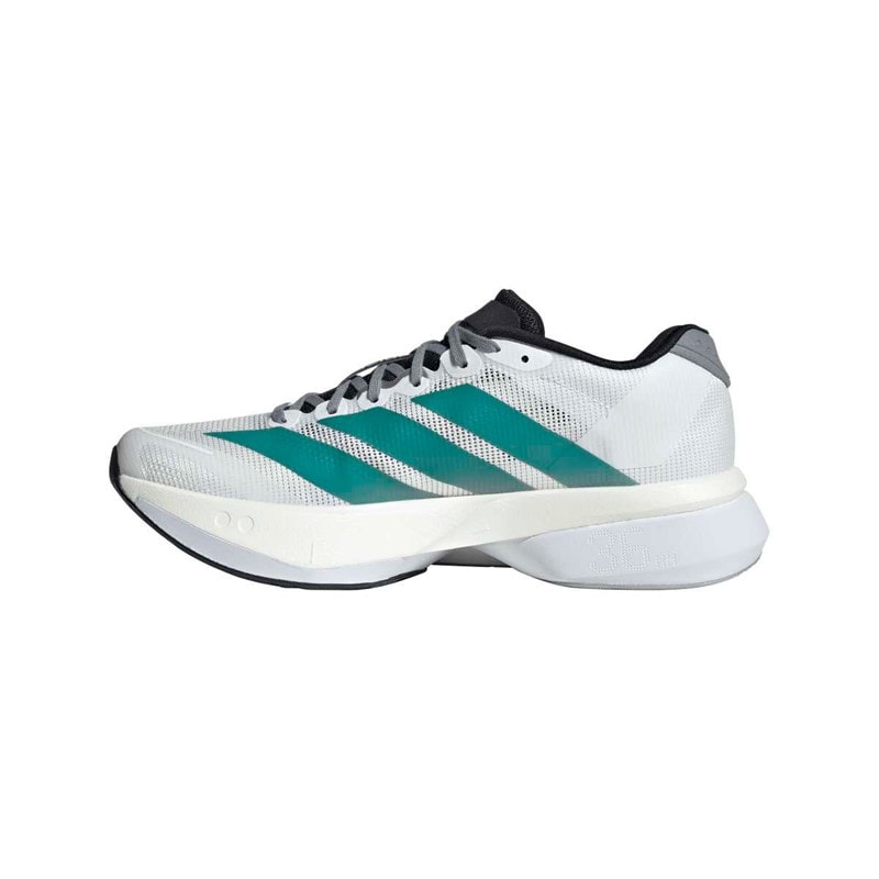 adidas Dame Adizero Boston 13 EQT Lightstrike Pro Neutrale Løbesko Cloud White/Pure Teal/Grå - Billede 5