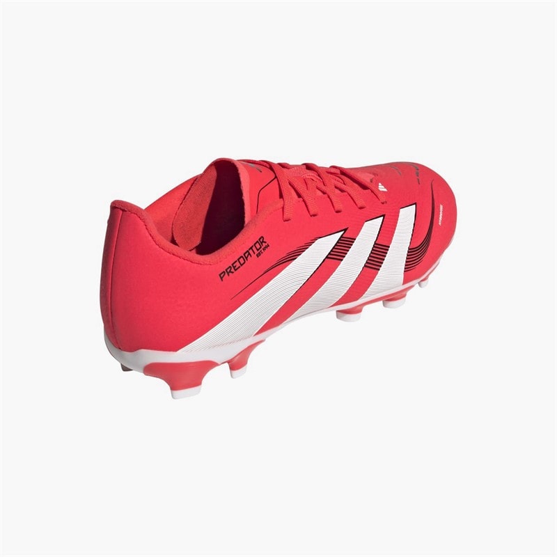 adidas Junior Predator League Pure Victory Pakke MG Multi Ground Fodboldstøvler Lucid Red/Cloud White/Core Black - Billede 3