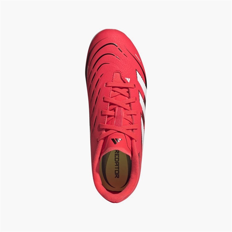 adidas Junior Predator League Pure Victory Pakke MG Multi Ground Fodboldstøvler Lucid Red/Cloud White/Core Black - Billede 4