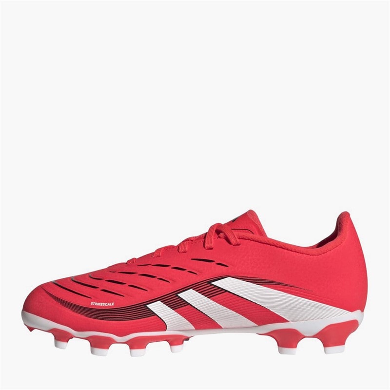 adidas Junior Predator League Pure Victory Pakke MG Multi Ground Fodboldstøvler Lucid Red/Cloud White/Core Black - Billede 5