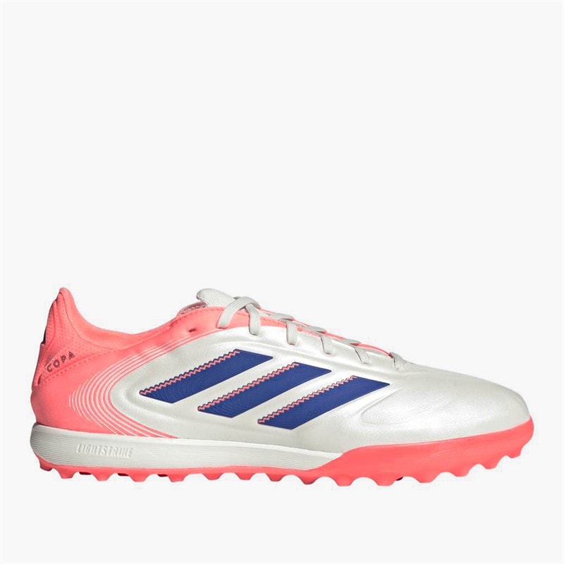 adidas Herre Copa Pure 3 Pro Coral Blaze Pack TF Astro Fodboldstøvler Off White/Lucid Blue/Signal Coral