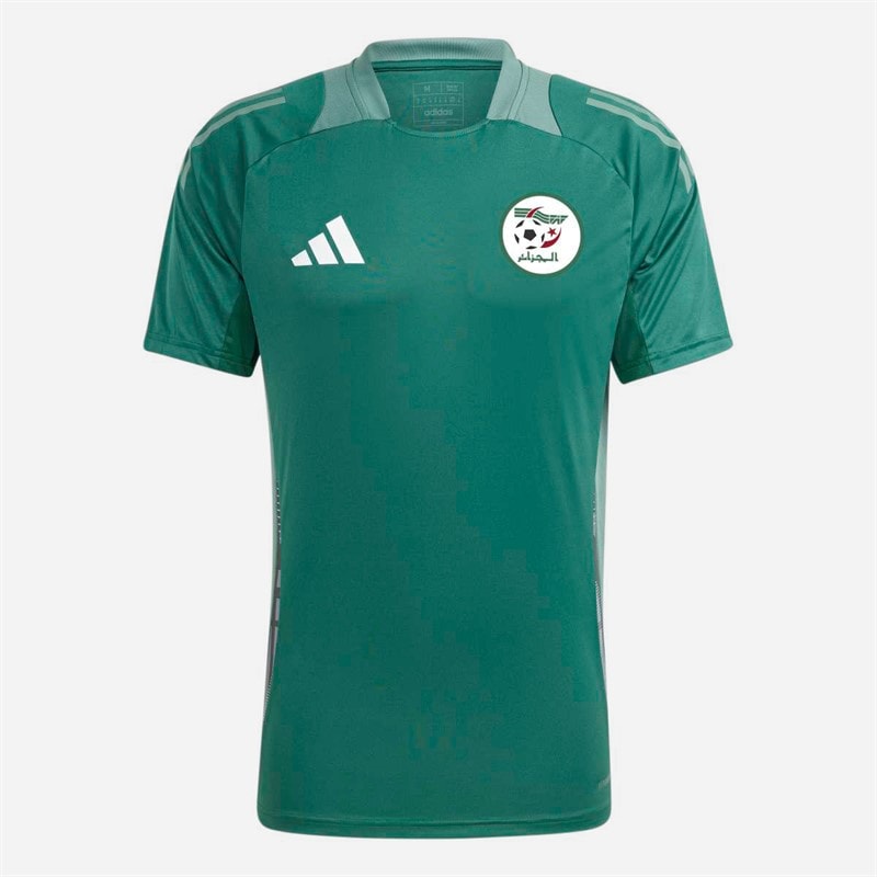 adidas Herre FAF Algeriet Tiro 24 Træningstrøje Dark Green