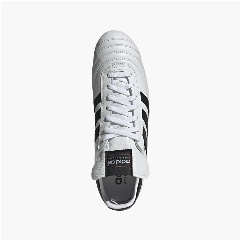 adidas Herre Copa Mundial FG Fast Jord Fodboldstøvler Cloud White/Core Black/Gold Metallic - Billede 4