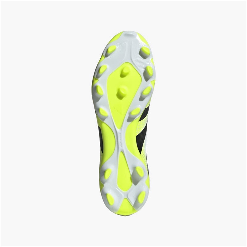adidas Herre Predator League MG Multi Ground Fodboldstøvler Cloud White/Core Black/Lucid Lemon - Billede 2