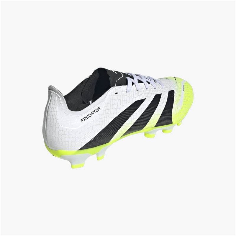 adidas Herre Predator League MG Multi Ground Fodboldstøvler Cloud White/Core Black/Lucid Lemon - Billede 3