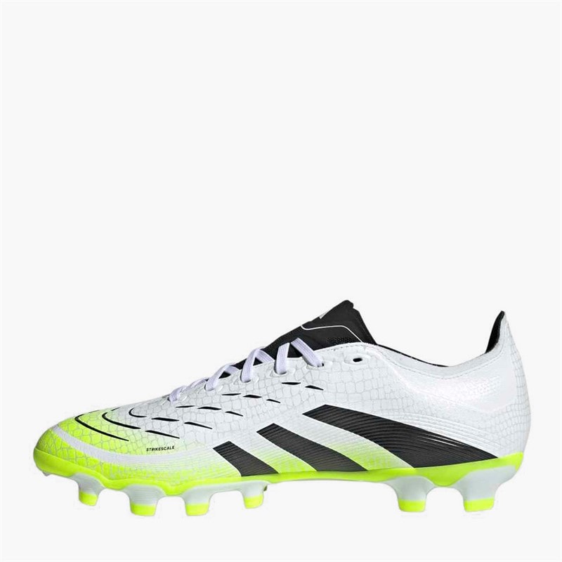 adidas Herre Predator League MG Multi Ground Fodboldstøvler Cloud White/Core Black/Lucid Lemon - Billede 5