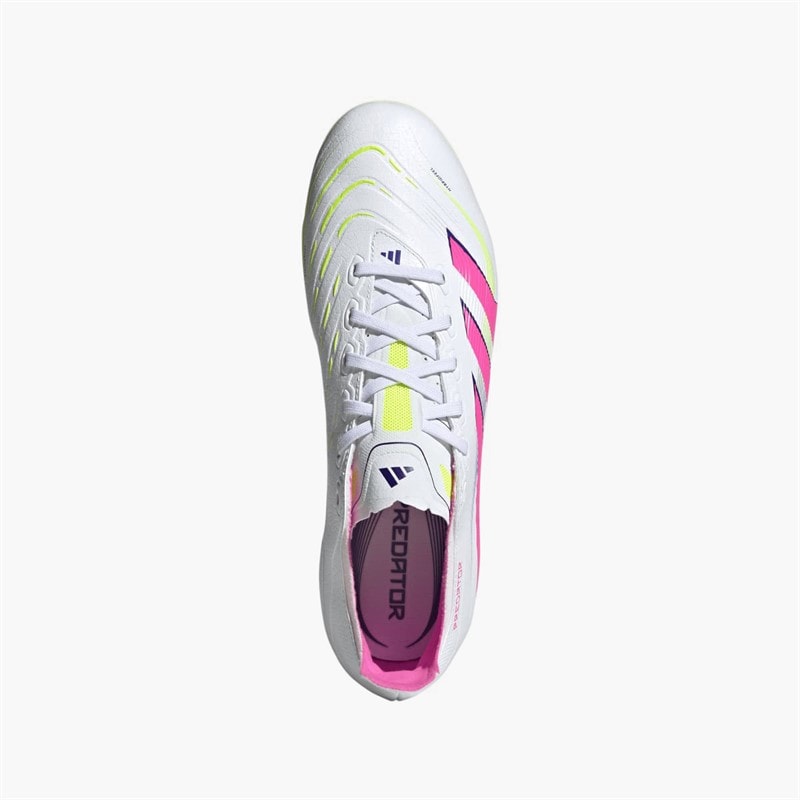 adidas Herre Predator League Celestial Sejr Pakke MG Multi Ground Fodboldstøvler Cloud White/Lucid Pink/Lucid Lemon - Billede 4