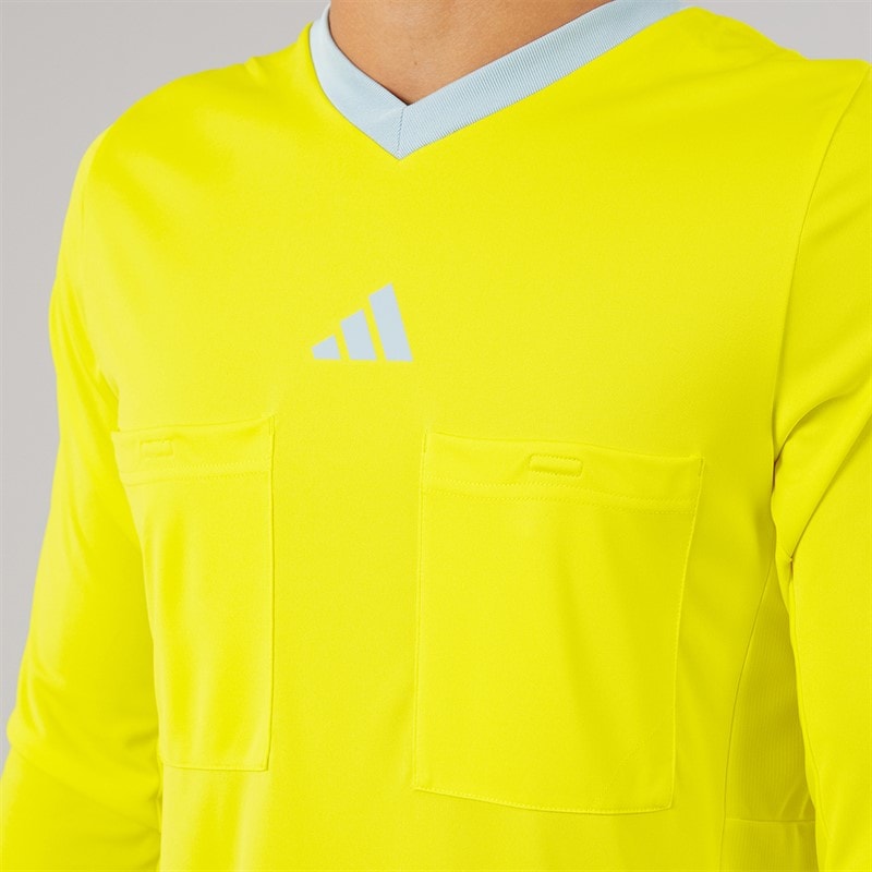 adidas Herre Referee 22 Langærmet Trøje Bright Yellow - Billede 3