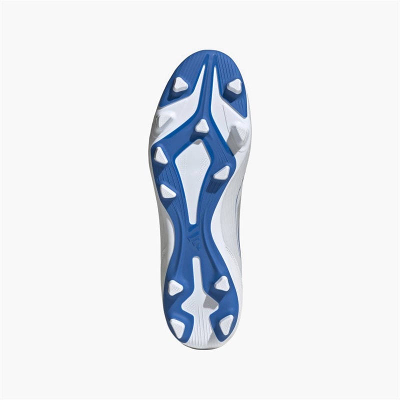 adidas Herre F50 Club Polar Victory Pack FG Faste Jord Fodboldstøvler Hvid/Silver Metallic/Hvid - Billede 2