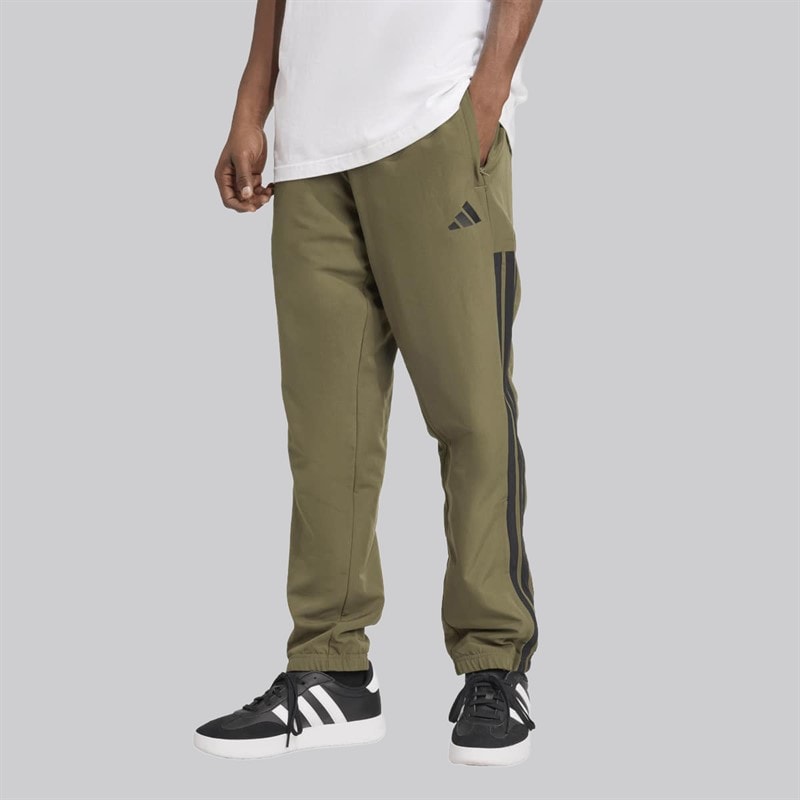 adidas Herre Samson 6.0 Track Pants Olive Strata/Sort - Billede 1