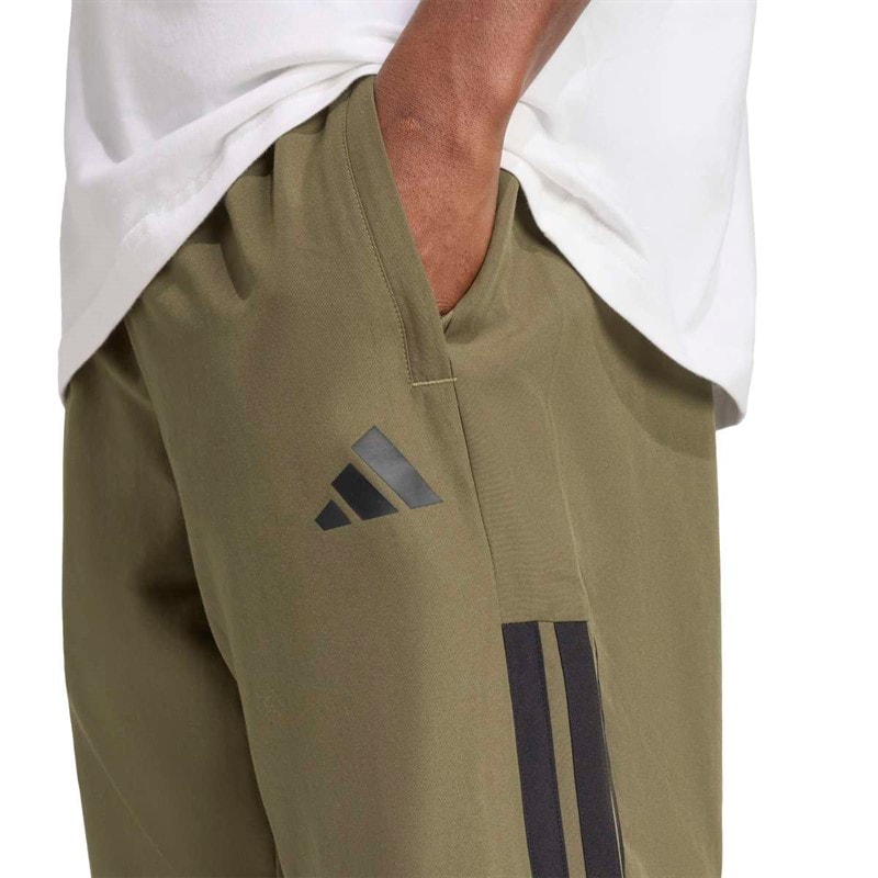 adidas Herre Samson 6.0 Track Pants Olive Strata/Sort - Billede 4