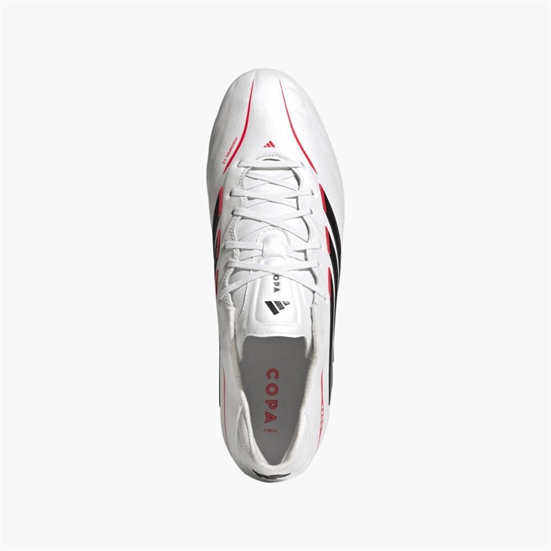 adidas Herre Copa Pure IV Pro Født Til Mål Pakke FG Fast Bund Fodboldstøvler Zero Metalic/Core Black/Lucid Red - Billede 4