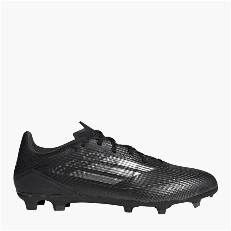 adidas Herre F50 League Dark Spark Pack FG/MG Fast/Multi Jord Fodboldstøvler Core Black/Iron Metallic/Gold Metallic