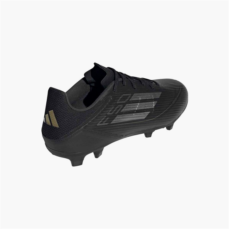 adidas Herre F50 League Dark Spark Pack FG/MG Fast/Multi Jord Fodboldstøvler Core Black/Iron Metallic/Gold Metallic - Billede 3
