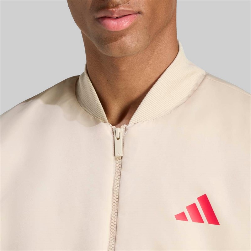 adidas Herre Stadium Bomber Jakke Crystal Linen - Billede 3