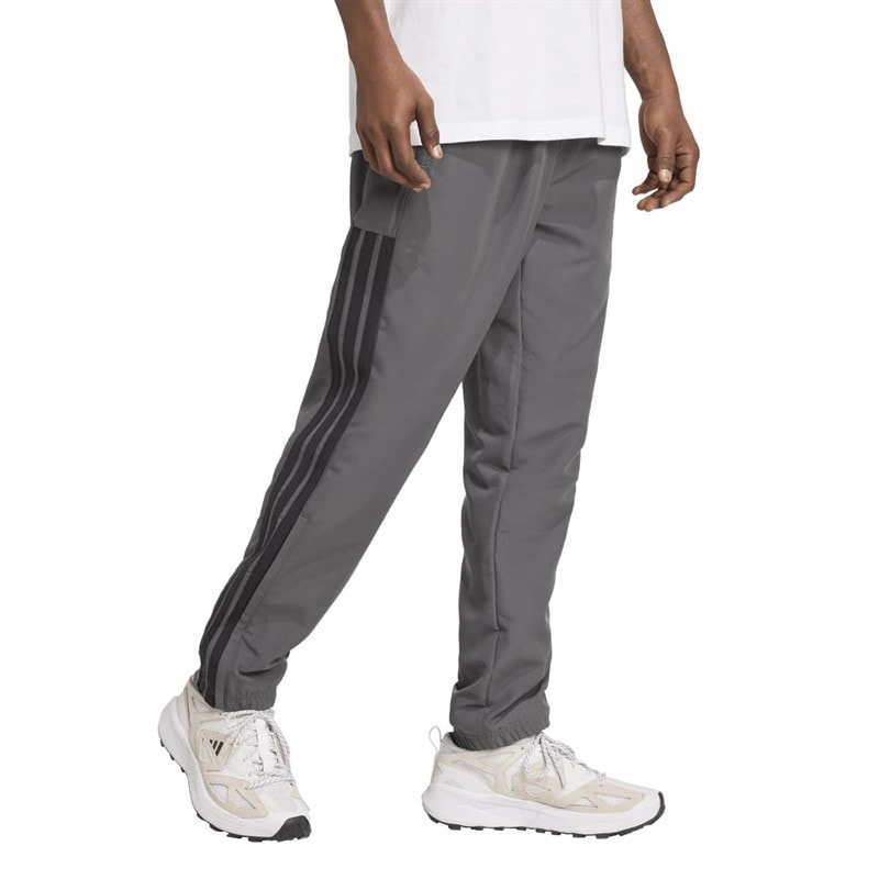 adidas Herre Samson Track Pants Grey Six/Sort - Billede 3