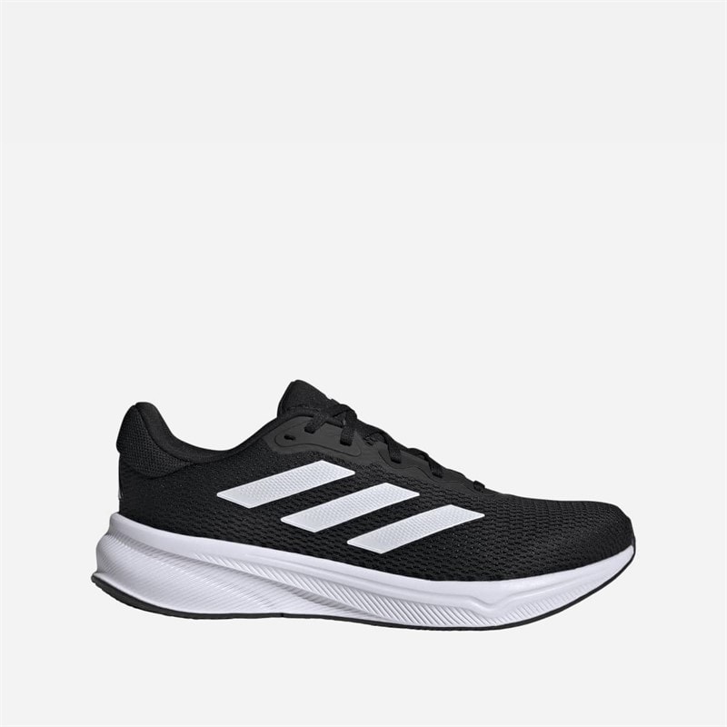 adidas Herre Respons Neutrale Løbesko Core Black/Cloud White/Core Black - Billede 1