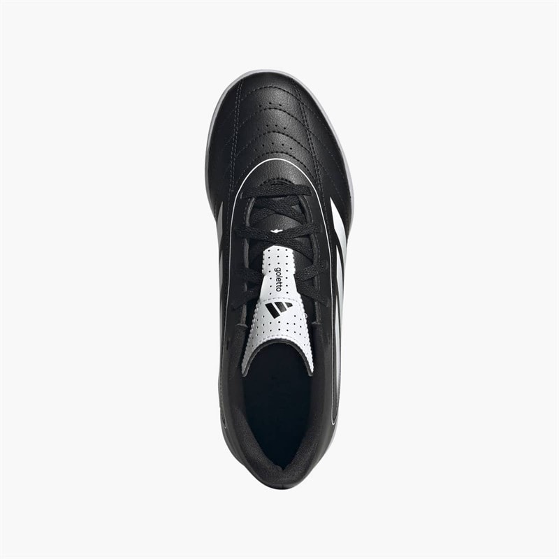 adidas Børne Goletto IX IN Indendørs Fodboldstøvler Core Black/Cloud White/Core Black - Billede 4