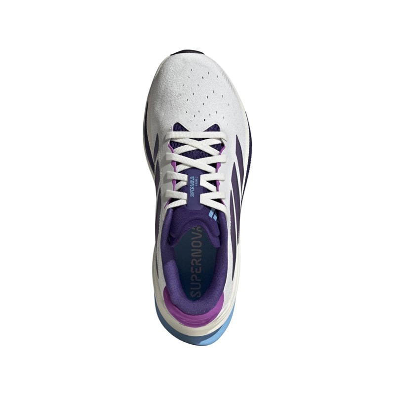 adidas Dame Supernova Prima 2 Neutrale Løbesko Cloud White/Collegiate Purple/Semi Blue Burst - Billede 4