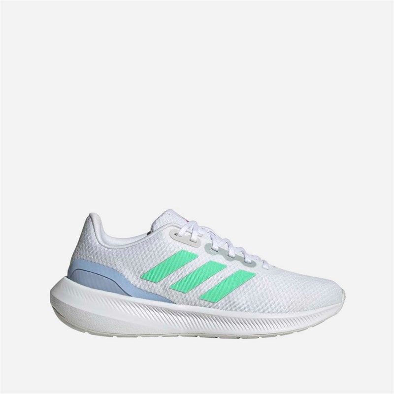 adidas Dame Runfalcon 3 Neutrale løbesko Cloud White/Pulse Mint/Blue Dawn - Billede 1
