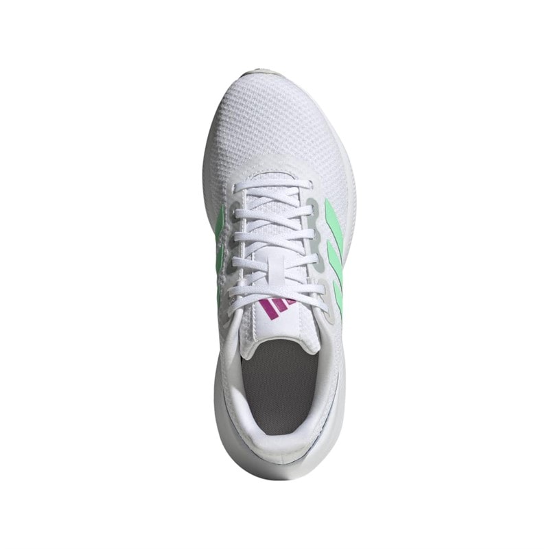 adidas Dame Runfalcon 3 Neutrale løbesko Cloud White/Pulse Mint/Blue Dawn - Billede 4