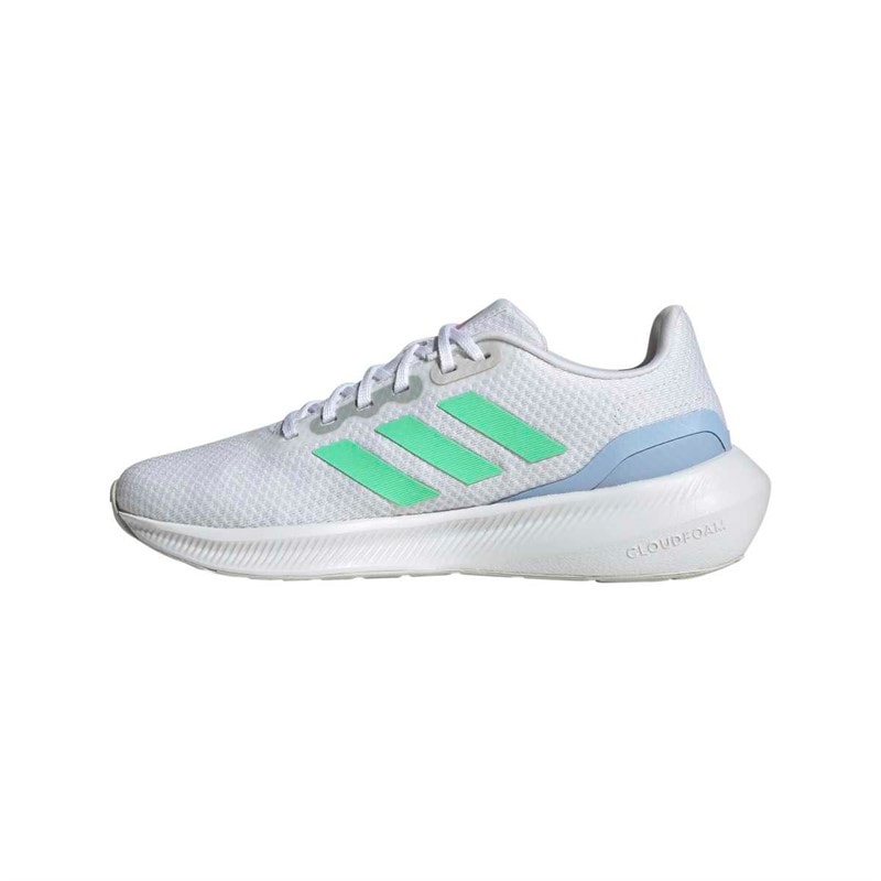 adidas Dame Runfalcon 3 Neutrale løbesko Cloud White/Pulse Mint/Blue Dawn - Billede 5