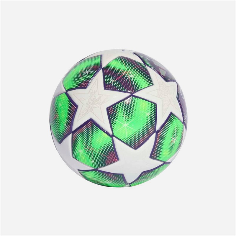 adidas UEFA Champions League 25/26 Mini fodbold Hvid/Shock Pink/Multi/Solar Yellow - Billede 2