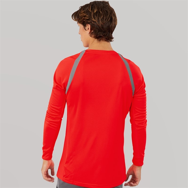 adidas Herre Referee 22 Langærmet Trøje Appleseed/Solar Rød Appleseed.Solar Red - Billede 2