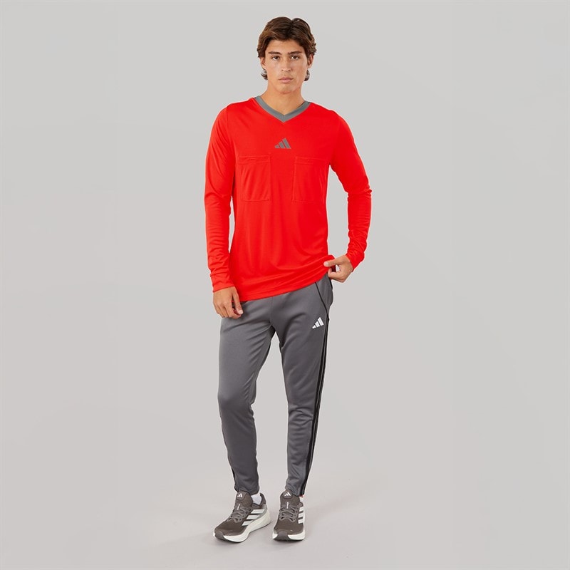 adidas Herre Referee 22 Langærmet Trøje Appleseed/Solar Rød Appleseed.Solar Red - Billede 4