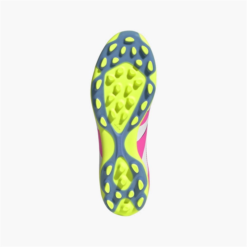 adidas Herre Predator League Celestial Victory Pak AG Kunstgræs Fodboldstøvler Cloud White/Lucid Pink/Lucid Lemon - Billede 2