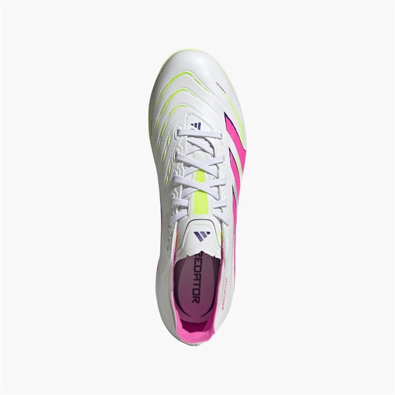 adidas Herre Predator League Celestial Victory Pak AG Kunstgræs Fodboldstøvler Cloud White/Lucid Pink/Lucid Lemon - Billede 4