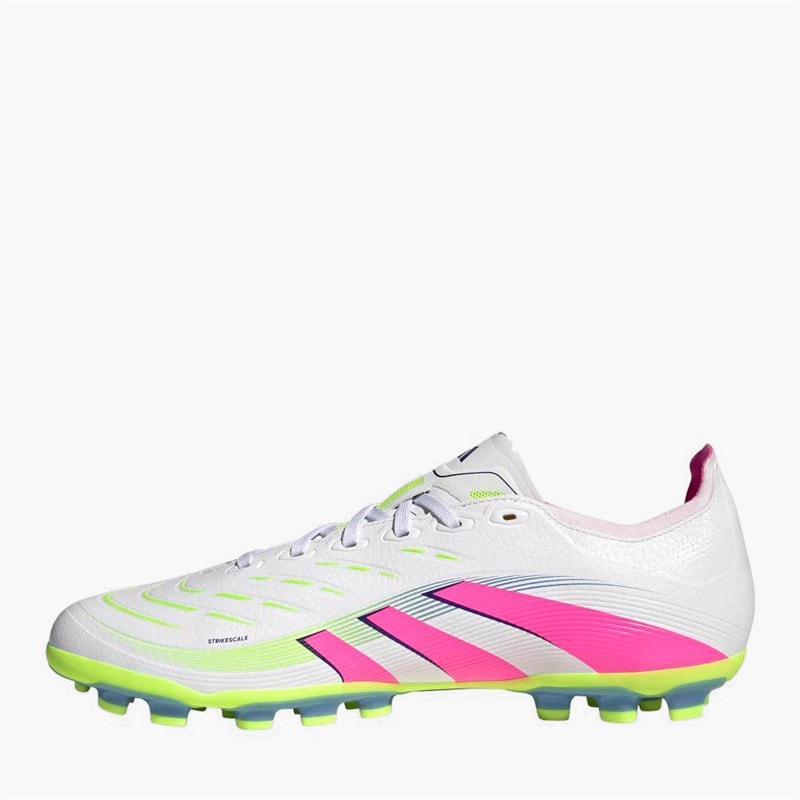 adidas Herre Predator League Celestial Victory Pak AG Kunstgræs Fodboldstøvler Cloud White/Lucid Pink/Lucid Lemon - Billede 5