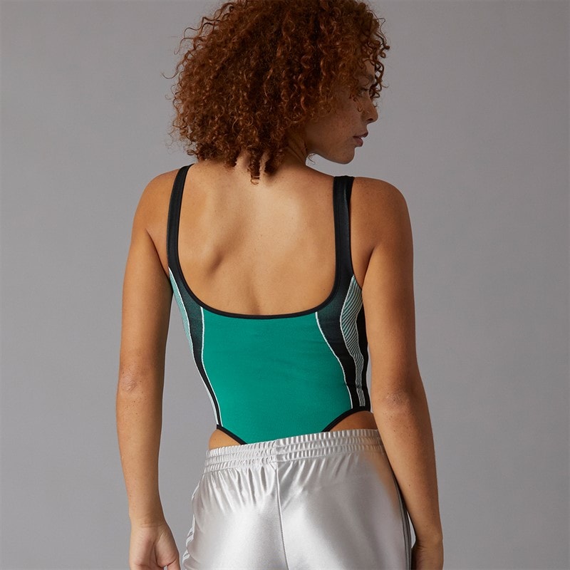 adidas Originals Dame EQT Bodysuit Equipment Green - Billede 2