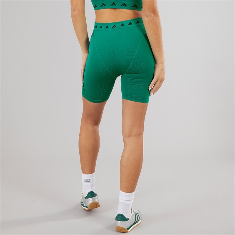 adidas Originals Dame EQT Tætsiddende Shorts Equipment Green - Billede 2