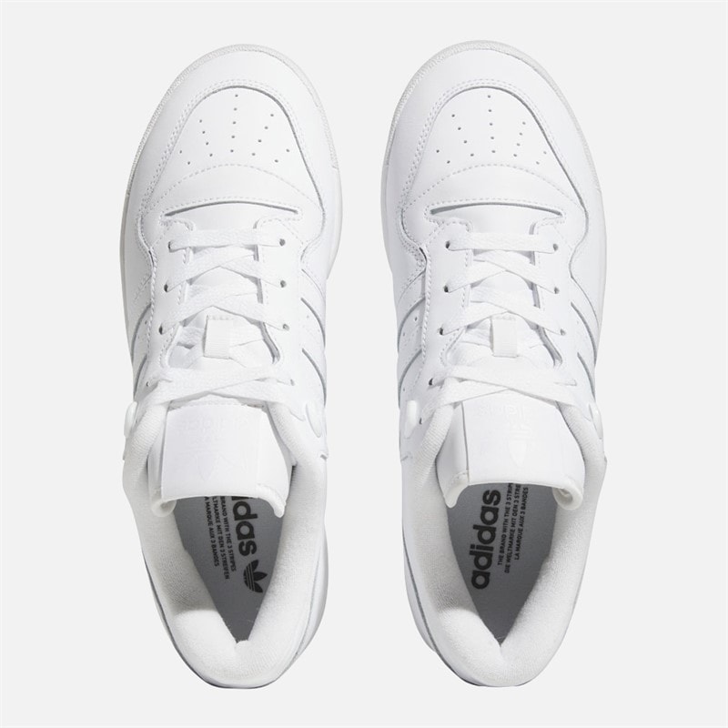 adidas Originals Herre Rivalry Low Træningssko Cloud White/Cloud White/Cloud White - Billede 4