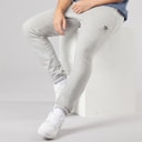 adidas Originals Herre Trefoil Essentials French Terry Joggingbukser Medium Grey Heather