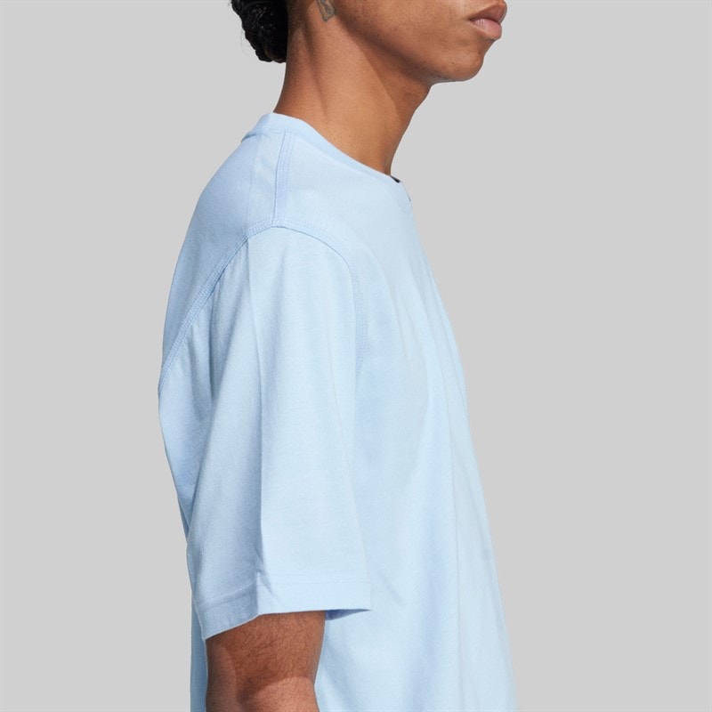 adidas Originals Herre Trefoil Essentials T-shirt Clear Sky - Billede 5