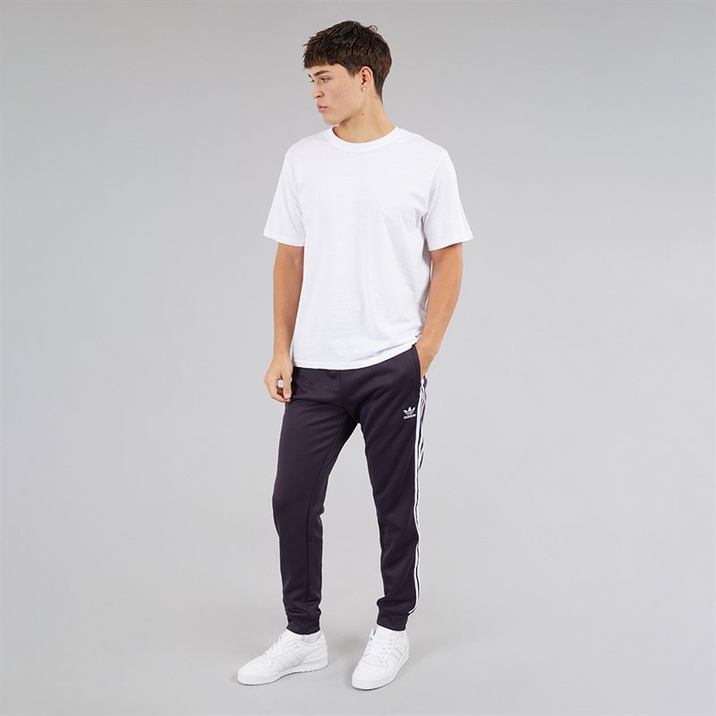 adidas Originals Herren Adicolour Classics Superstar Track Pants Aurora Black - Billede 4