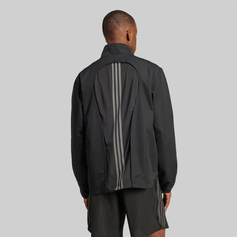 adidas Originals Herre Mode Arkiv Udskåret Jakke Sort - Billede 2