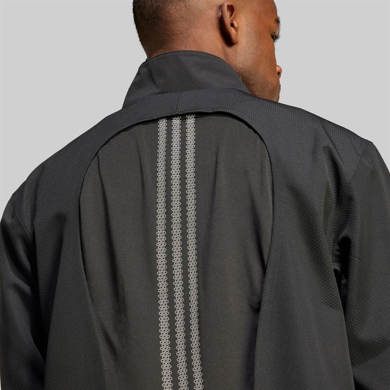 adidas Originals Herre Mode Arkiv Udskåret Jakke Sort - Billede 3