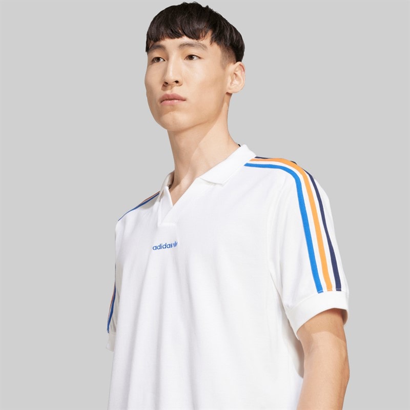 adidas Originals Herre Poloshirt Hvid - Billede 2